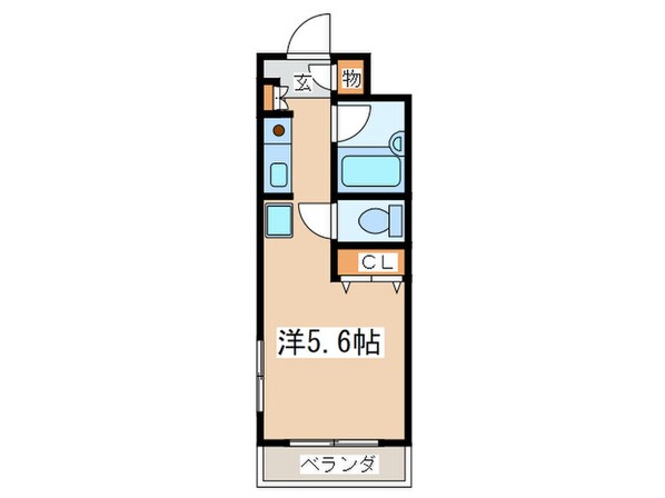 ファ－ストシティ六会の物件間取画像